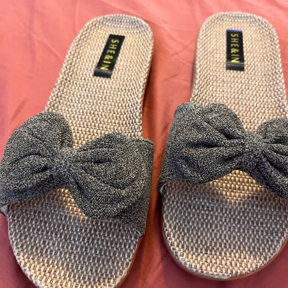 Shein Sandals-brown